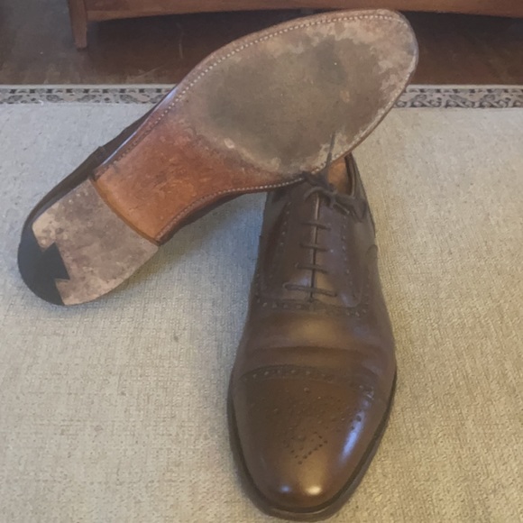 Crockett & Jones Westfield Dark Brown Calf Leather Men’s Dress Shoes Size 12.5 main image 13